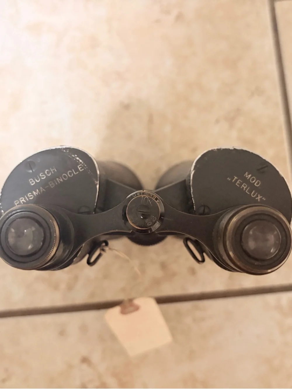 Terlux Prism-Binocle Vintage Black Binoculars